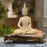 1 Piece Buddha Statue with for Home Decor, Living Room, Office Desk, Table, Bedroom Corner Showpiece, Gifts Items (Pack of 1)