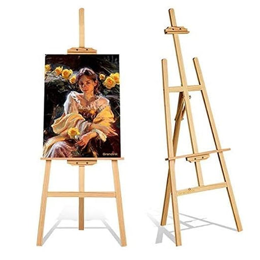 4ft- 48 Inch Wooden Foldable and Lightweight Tabletop Display Easel Painting Stand for displaying Great Artwork,Artists Drawing, Christmas, New Year Decoration (1 Pieces-4ft)