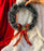 1 Pc Exquisite Christmas Wreath with Bowknot Hanging Decoration - Radiate Festive Elegance Throughout Your Home - Holiday Décor for a Merry and Magical Celebration -33 cm(Pack of 1)