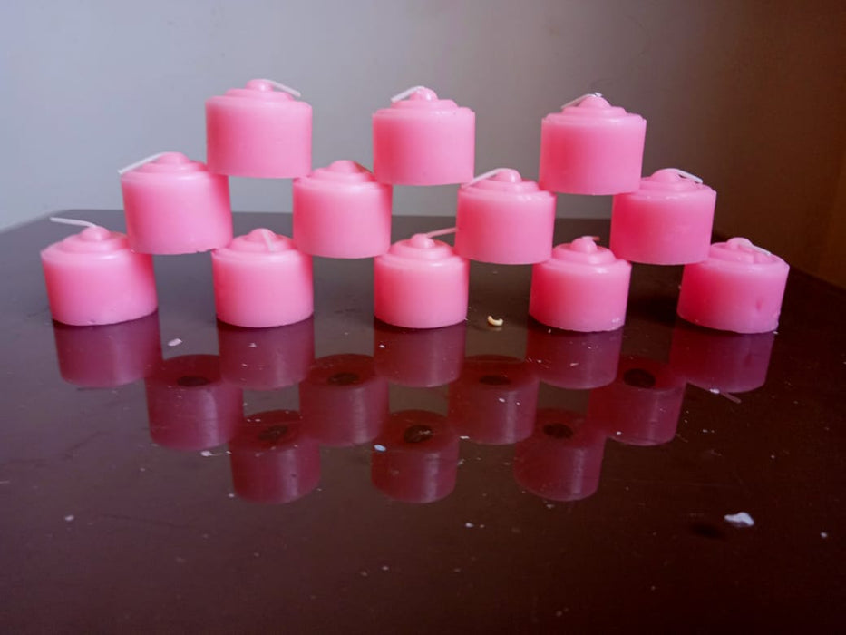 Round Shape Soy Wax Candle Eco Friendly  Candles,Gift for Candlelight Dinner, Diwali,Home Decoration