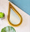 1 set (2 Pcs) Water Drop Shaped Fiber Wall Mirror Hanging Frame for Home Decor, Hanging in Bedroom, Living Room with Hook for Hanging for Decor.