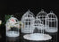 6 Pieces of White Bird Cages for Decorative Wedding Invitation Tray, Candle Holder, Gifts Collection, Reception Ceremony, Wall Hanging,Gardens, Bedroom,Events,Birthday Decoration(Pack of 6)