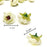 12 pcs Artificial Peony Head Rose Flowers, 4 cm.