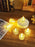 Flameless and Smokeless Decorative Candles Transparent Acrylic Led Tea Light Candle for Christmas, Festival,Candles (Yellow, 2 cm)