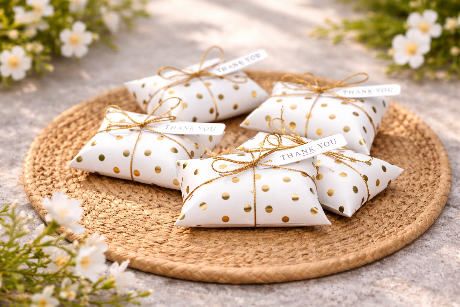 Golden Decorative Folding Paper pillow  Gift Boxes For Gifting Chocolates, Dryfruits Items - Fancy Decorative packaging In Marriage,Function, Birthday Packing, Engagement (Copy)