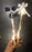 SATYAM KRAFT LED Bridal Entry Glow Stick with Fairy Lights, Wedding Entry Light Stick for Bride & Bridesmaids, Mehndi Haldi Decoration Light Wand with Bow & Pearl Design for Wedding, Party & Celebration