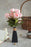 1 Pcs Artificial Lovely Rose Fake Flowers Sticks Bunch decorative items for home Decor ,Room Decorations, Living Room Table, Diwali Decoration Plants and Craft Items Corner (Without Vase Pot)