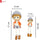 1 set Hanging Legs Cute Boy and Girl Toy Home Decor Showpiece – Elegant Hanging Leg Design for Decorative Room Enhancement