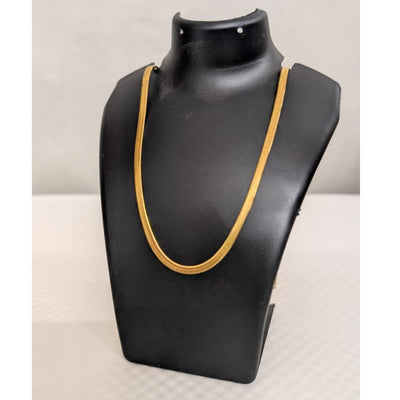 3 Pcs Stylish Stainless Steel Unisex Chain | Anti-Tarnish Gold-Plated Necklace for Men, Women | Stylish Lightweight Daily Wear Chain, Party, Festive Look