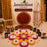 Janmashtami Special Combo | DIY Rangoli, Nadachhadi Hanging, Foldable Singhashan, Galgota Line, Jhula & 13-Pcs Krishna Jhanki Set