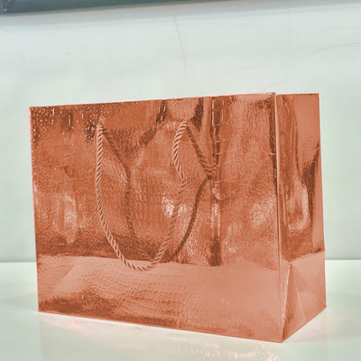 8 Pcs Big Size Shiny Paper Bag Gift Bags with Handle Gift Paper bag, gift For Gifting, marriage, Return Gifts, Birthday, Wedding, Party, Season's Greetings (Big, Pink)