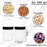 Black Lid Airtight Plastic PET Jar | 200ml & 300ml Food Grade Jars for Storage & Gifting