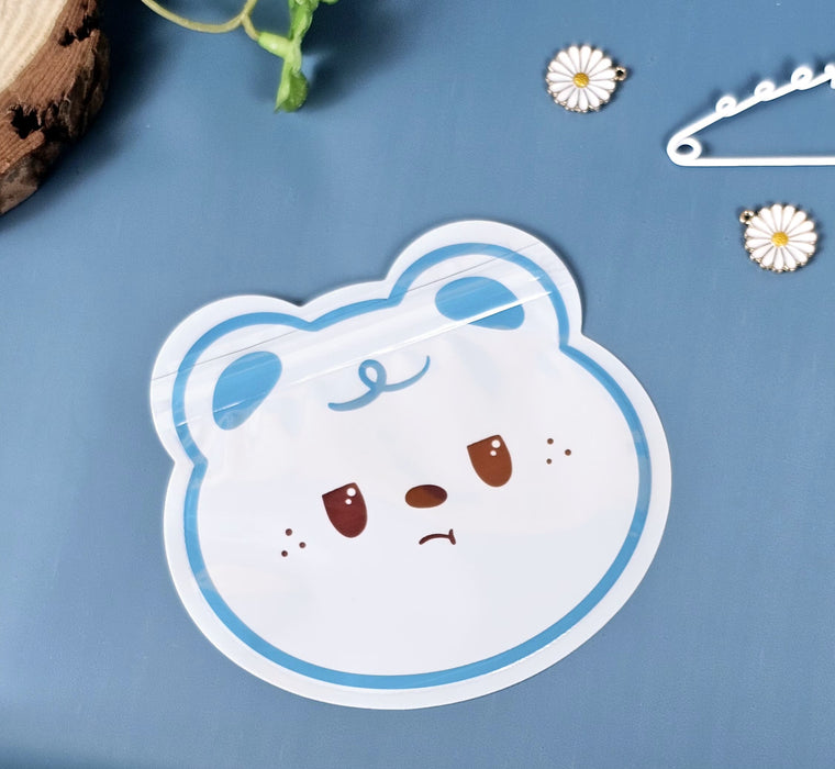 50 Pcs Cute Animal Design Ziplock  Pouches  For Gifting, Return Gifts, Birthday, Baby Shower, Party Pouches | Chocolate & Dry Fruit Packing