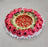 Handmade Floral Ring Platter/Pionee Platter  – Decorative Flower Ring Tray with Artificial Roses  for Wedding, Engagement | Pooja Platter, Center Table Decor,Gifting