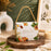 Decorative Folding Storage Box/ Purse style for Return Gift, Birthday, Valentine's Day - Boxes, Perfect for Packing Chocolate, Dry Fruits, and Invitations (White)(small) (9 CM)