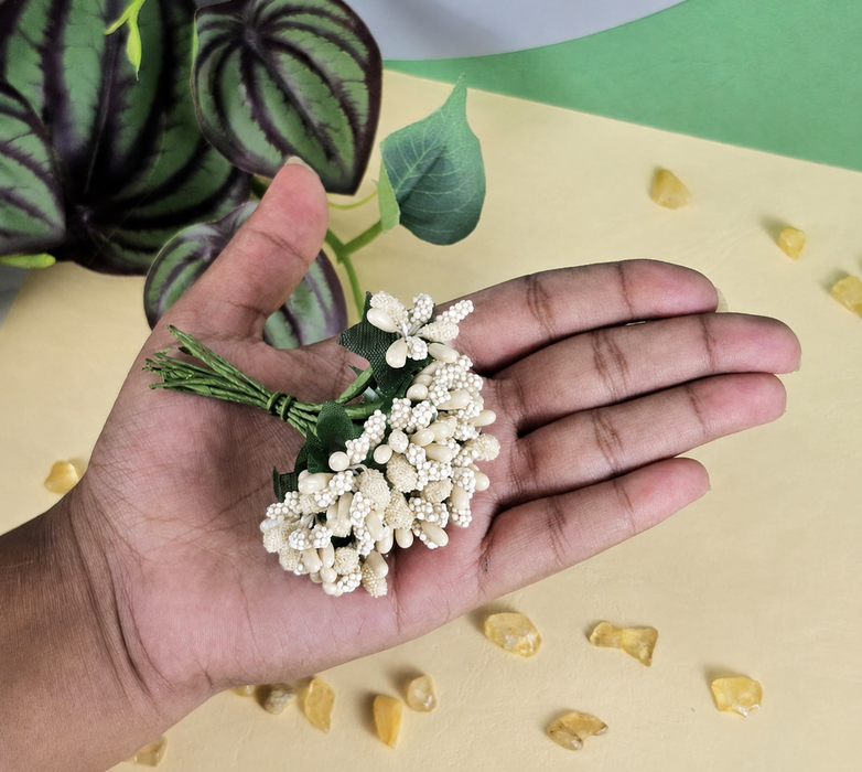 Artificial Pollen Flowers for Tiara Making and Jewelry Making