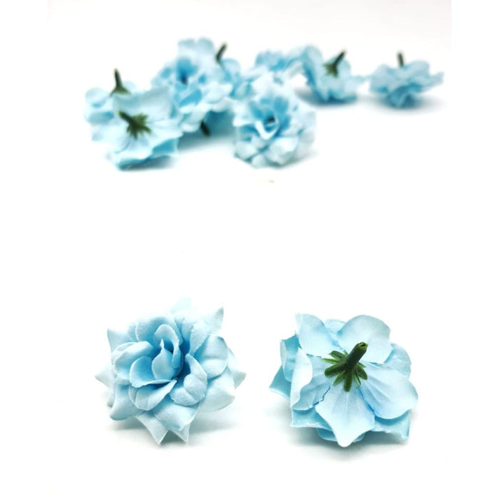 Artificial Eden Rose Flowers Head for Home Decoration and Craft (4 cm)