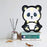 SATYAM KRAFT Animal Decoration Panda Marquee Portable LED Night Light (White, Pack of 1)