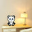 Animal Decoration Panda Marquee Portable LED Night Light (White, Pack of 1)