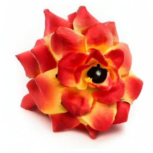Artificial Eden Rose Flowers Head for Home Decoration and Craft (4 cm)