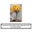 SATYAM KRAFT 1 Pc Sunflowers Stick for Home Decor, Room, Balcony, Welcoming Decoration Item, Realistic Look and Charming Flowers (Yellow, 1 Bunch)(Without Vase Pot)