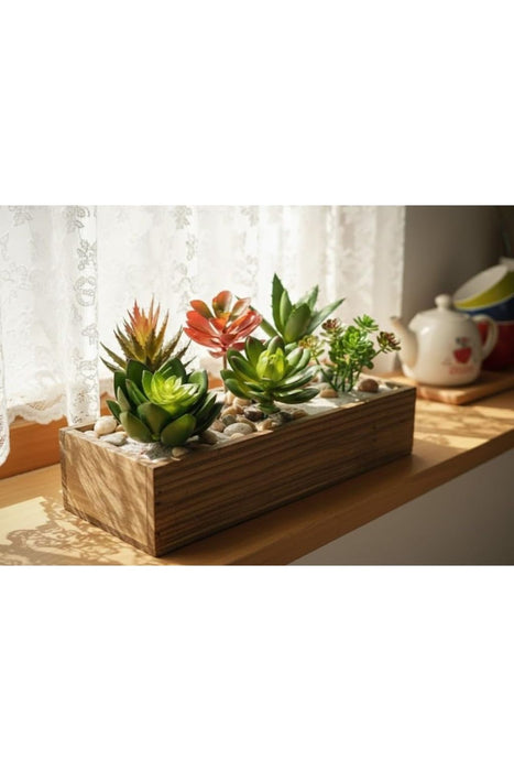 Artificial Succulent Heads Small Mini Plants,Plant Add Charm to Your Home Decor
