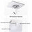 Hooks for Wall Without Drilling, Self Adhesive Hooks for Wall Heavy Duty Strong Nail Free for Hanging Photo Frame, Wall Hanger Sticky Hook,Hooks for Wall (Hanging Hook, Transparent)