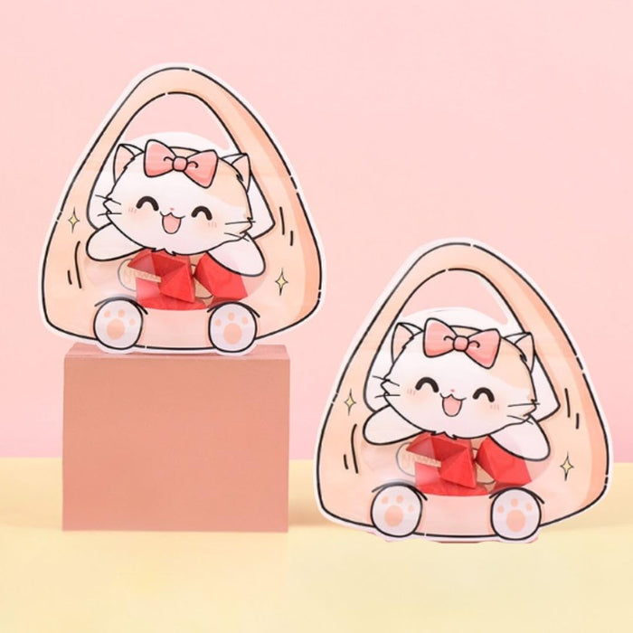 Cartoon Gift Pouch for Kids, Cute Animal Candy Bag, Return Gift Bag for Birthday, Baby Shower, Decorative Goodie Bag for Chocolates & Gifts, Traveling pouch