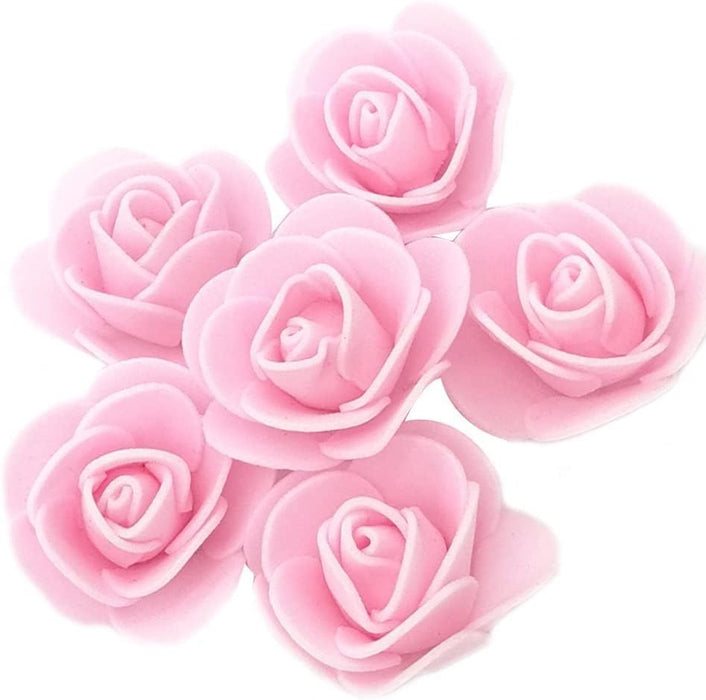 Artificial Eva Foam Rose Flowers Water Floating Flowers, Pooja Thali, Festival and Events, Home, Table, Bedroom, Pooja Room, Diwali Decoration Items and DIY Craft