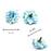 Artificial Eden Rose Flowers Head for Home Decoration and Craft (4 cm)