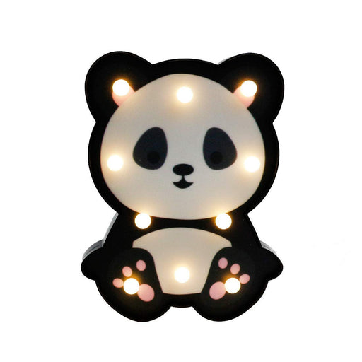 1 PCS Animal Decoration Panda lamp Marquee Portable LED Night Light for kids, Adorable Room Decor & Gift for Toddlers, LED Night Light (White, Pack of 1)