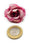 Artificial Small Rose Flowers Fake Fabric Head Rose Flowers For Home Decoration, Gift, Mandir Pooja Table, Cake Decor, Bouquet Making, Backdrop, DIY Art Craft, Diwali Items Material (4 cm)
