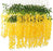 SATYAM KRAFT 12 pcs Wisteria Artificial Flower for Home Decoration and Craft(Pack of 12, Yellow)