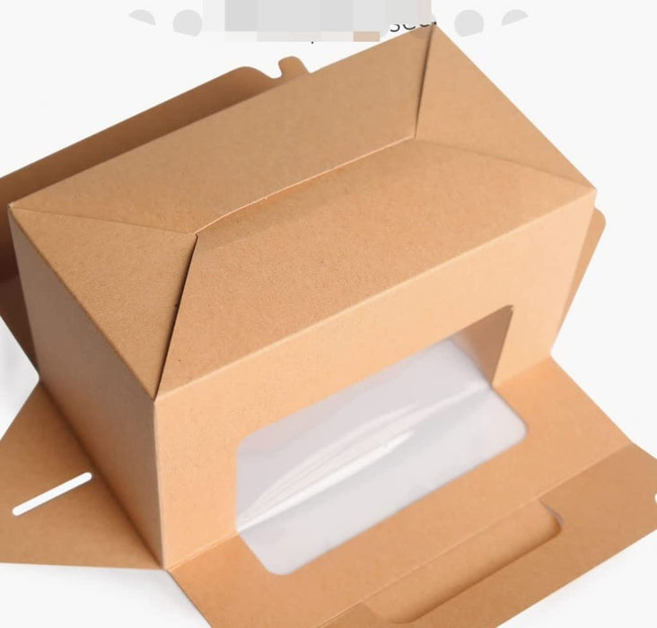 Decorative Folding Paper Gift Boxes With 2 Cupcake Holder For Gifting Chocolates, Dryfruits Items - Fancy Decorative packaging In Marriage Pooja Function Packing (White)