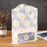 Daisy Print Frosted Plastic Gift Bag with Handle | Transparent Carry Bag for Gifts, Hampers & Return Favours