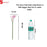 Artificial Flower Rubber Lily Sticks for Bouquet Wedding Decoration, DIY Artificial Garland Supplies Lilly Flower Sticks.