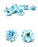 Artificial Eden Rose Flowers Head for Home Decoration and Craft (4 cm)