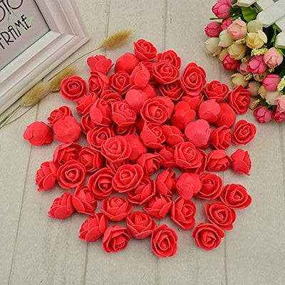 Artificial Eva Foam Rose Flowers Water Floating Flowers, Pooja Thali, Festival and Events, Home, Table, Bedroom, Pooja Room, Diwali Decoration Items and DIY Craft