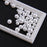 Artificial White Moti (10 mm) Pearls Beads for artificial jewellery making, Earring , Necklace , Bracelet Set for Girls and Women, beading, crafting, scrap booking and hand embroidery materials DIY Jewellery (1200 Pieces)