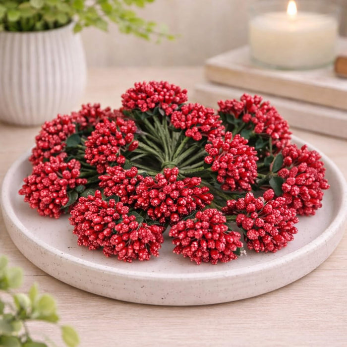 Artificial Pollen Flowers for Tiara Making and Jewelry Making