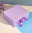 (26 x 21 x 11 cm) Multipurpose Decorative Folding Paper Cardboard/Rigid Box with satin ribbon,DIY Box for Gift Hamper,Valentine Gifting,Wedding gifing.