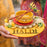 Handcrafted Haldi Platter Holder Tray -Ideal for Haldi Ceremony, Decorative Plates for Groom-Bride, Marriage Functions.