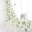 Artificial Cherry Blossom Rattan Flowers(White) Wall Hanging Decorative Vine String Lines Items for Diwali Decoration, Backdrop for Pooja Room, Home Decor (230 cm)
