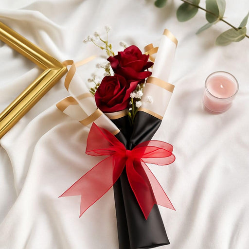 Ready to use Bouquet Artificial Flower White BabysBreath & Sunflower Gypsy Wrapped for Best Wishes,Gifting,Housewarming,Wedding,Office,Welcoming, Surprice,Gift for her/him Birthday,Anniversary