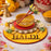 Handcrafted Haldi Platter Holder Tray -Ideal for Haldi Ceremony, Decorative Plates for Groom-Bride, Marriage Functions.
