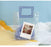 12 Pcs Small Transparent Bags with Square Handle Gift Paper Bag, Carry Bags, Gift Bag, Gift for Birthday, Valentine, Marriage, Festivals, Season's Greetings and Events (Blue) (Small)(18 x 9 x 24 cm)