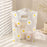 Daisy Print Frosted Plastic Gift Bag with Handle | Transparent Carry Bag for Gifts, Hampers & Return Favours