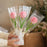 Artificial Twister (Pipe Cleaner ) Tulip Flower Bouquet | Single Wrapped Tulip Gift Set with Transparent Packing | Ready-to-Gift Flower for Valentine, Wedding & Return Gifts