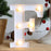6 inch Marquee Alphabet Shaped Led Light for Home Decoration and Wall Lamp, White, 1 Piece