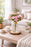 Artificial Peony Rose Flower Bunch for - Home, Office, Bedroom, Balcony,Table Display, Living Room Decoration and Craft Corner- (Without Vase)